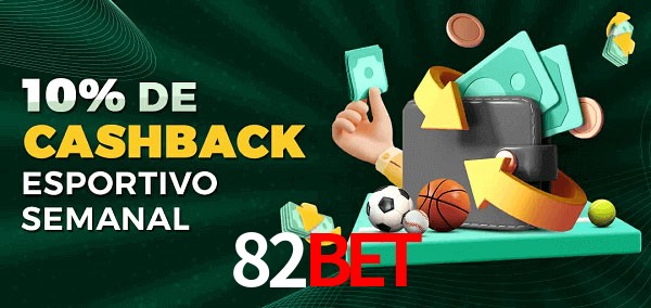10% de bônus de cashback na 82Bet
